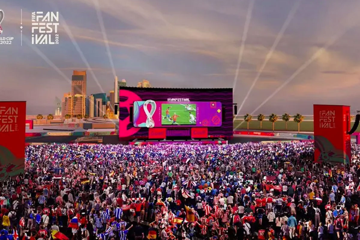 The 2022 FIFA World Cup in Qatar Fans
